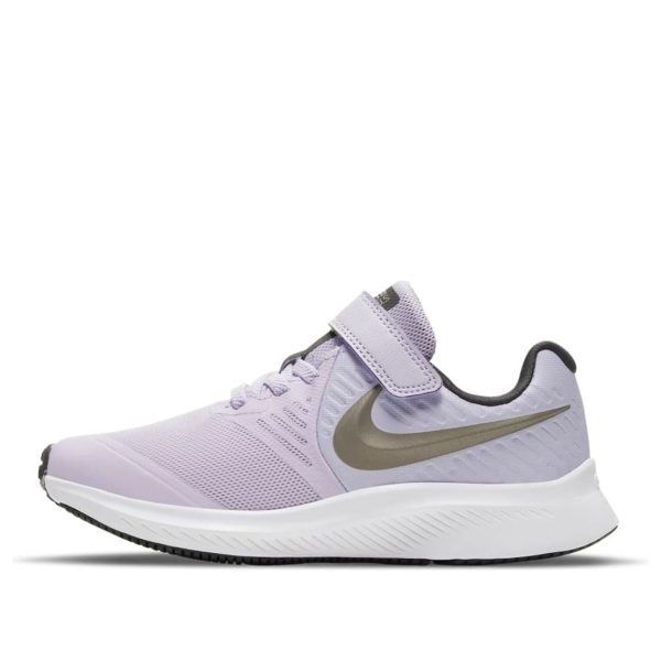 Nike Star Runner 2 Violet Frost Metallic Pewter