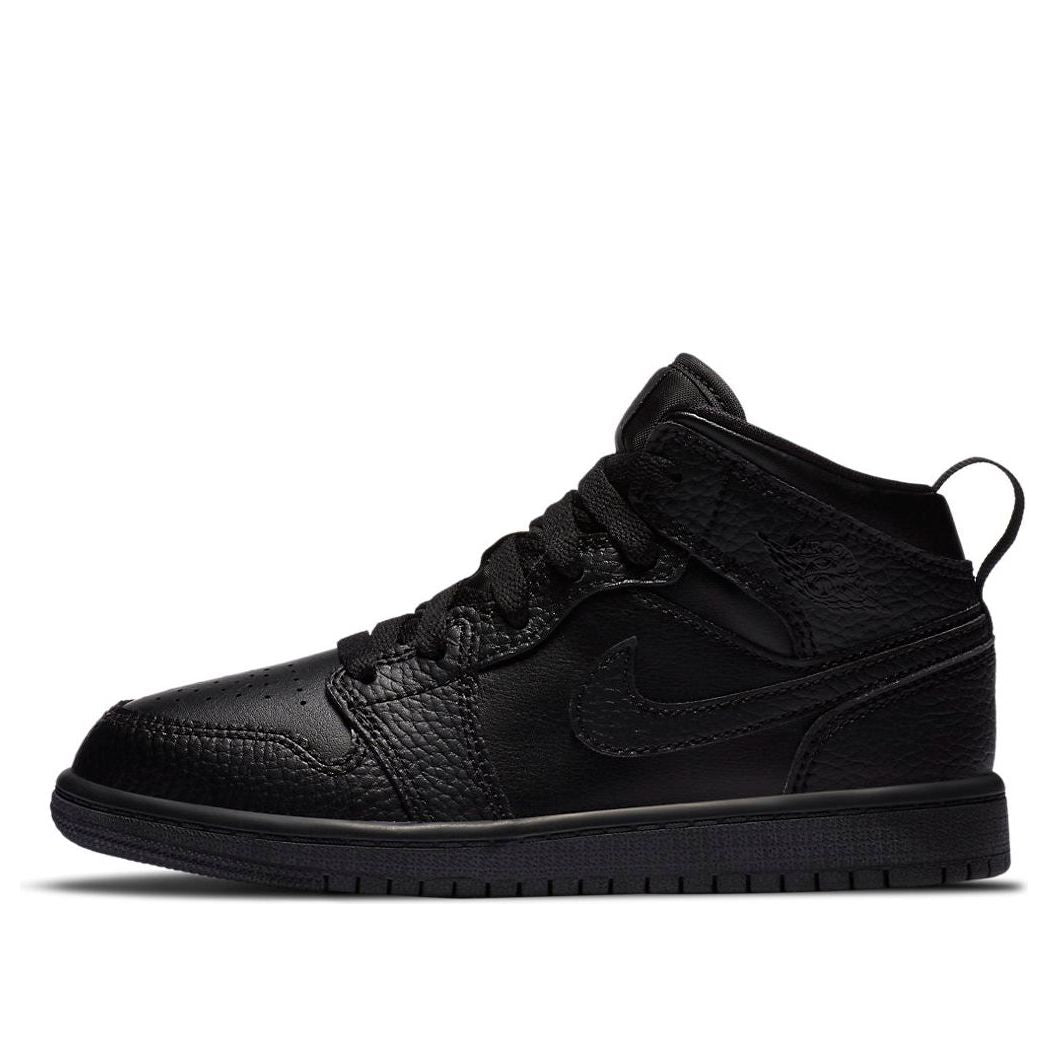 Air Jordan 1 Mid Triple Black