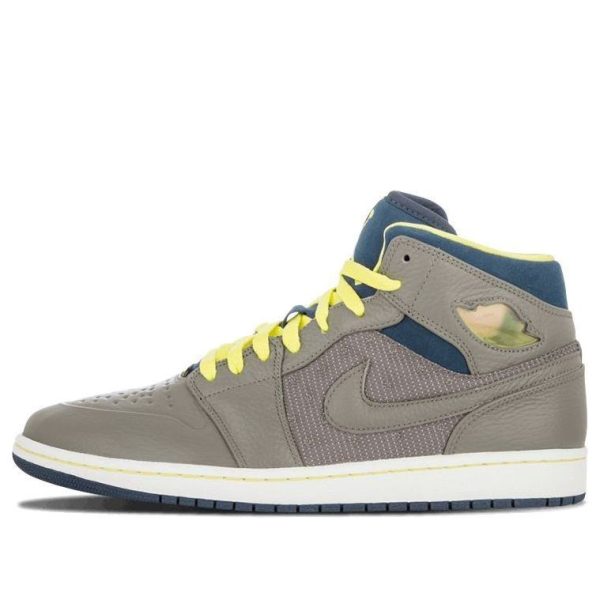 Air Jordan 1 Retro 97 TXT Flat Pewter Electric Yellow