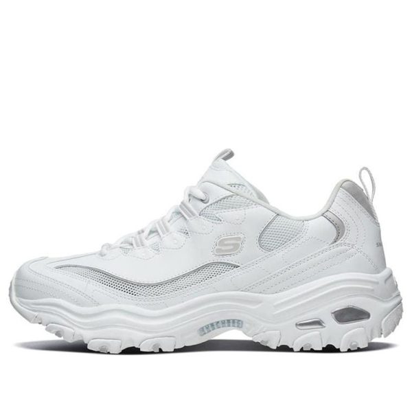 Skechers DLites 1.0 low Running Shoes Grey/White