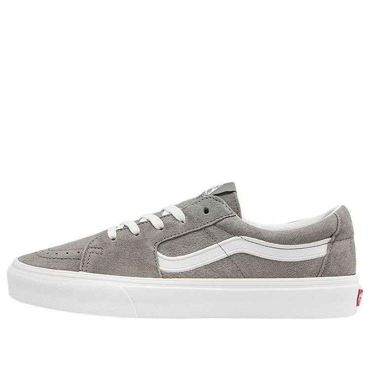 Vans Unisex SK8-Low Sneakers Grey Gray White