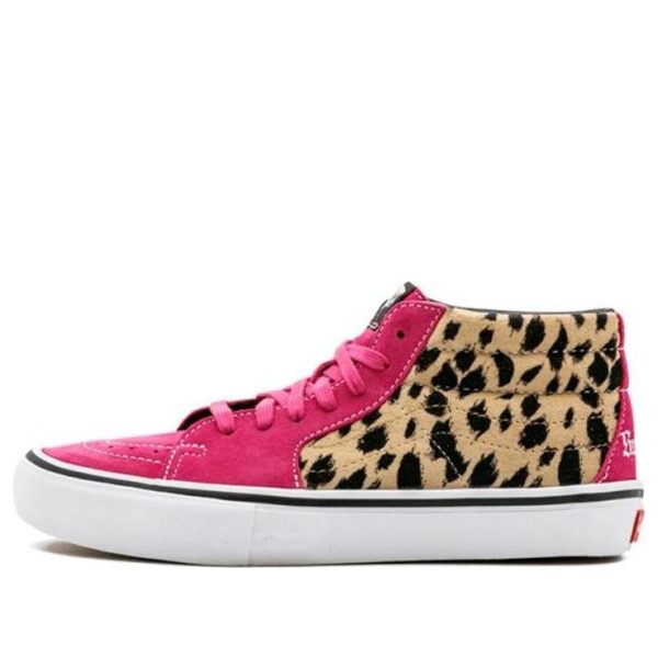 Vans Supreme x Sk8-Mid Pro Cheetah Velvet