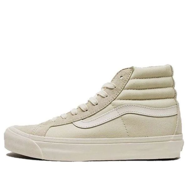 Vans SK8-HI LX Suede Canvas Pearl Marshmallow