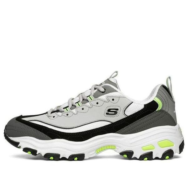 Skechers Dlites 1.0 Sport Shoes Grey/Green