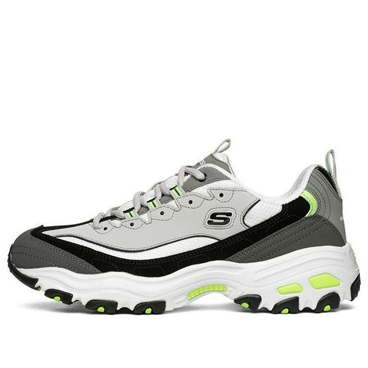 Skechers Dlites 1.0 Sport Shoes Grey/Green