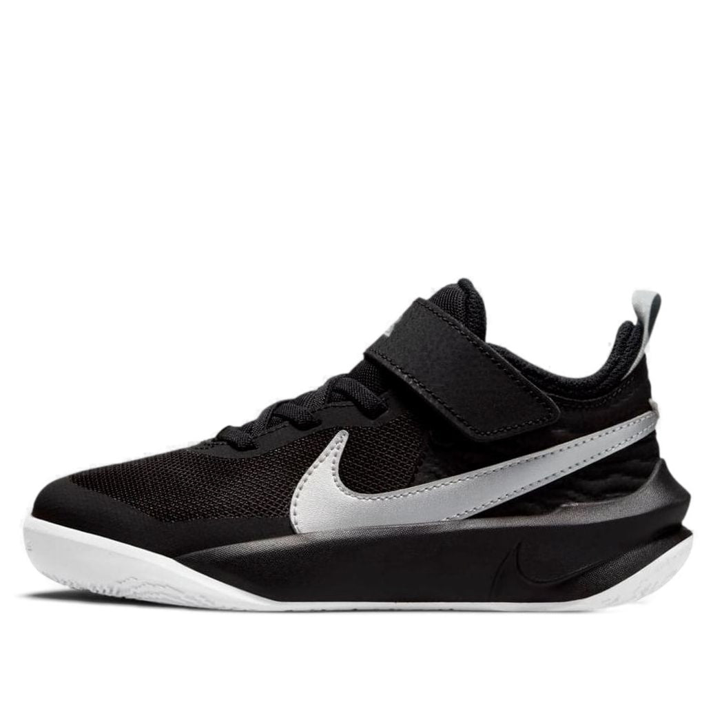 Nike Team Hustle D10 Black Metallic Silver