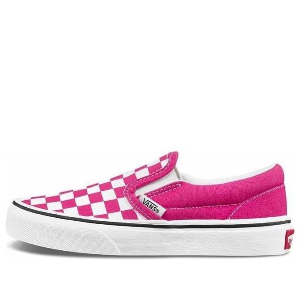 Vans Slip-on Checkerboard Pink White