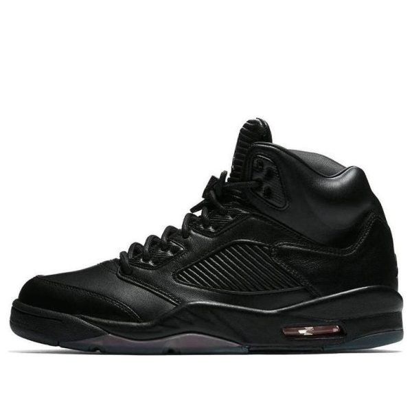 Air Jordan 5 Retro Premium Triple Black