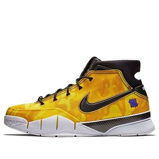 Nike x Undefeated Zoom Kobe 1 Protro Yellow Camo