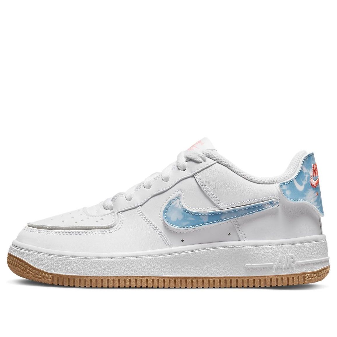 Nike Air Force 1 White Bleached Coral Clouds