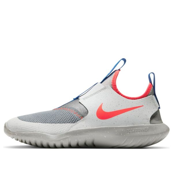 Nike Flex Runner SE Particle Grey Bright Crimson