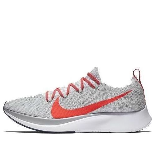 Nike Zoom Fly Flyknit Grey Bright Crimson