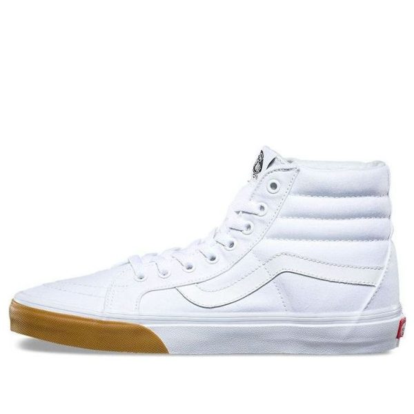 Vans SK8-HI Reissue Gum Bumper - White