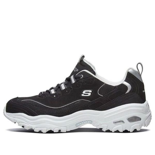 Skechers DLites 1.0 Low Running Shoes Black