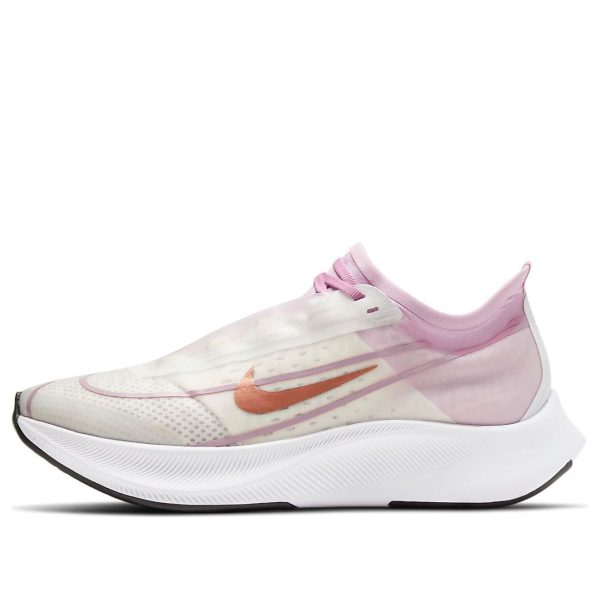 Nike Zoom Fly 3 White Light Arctic Pink Bronze