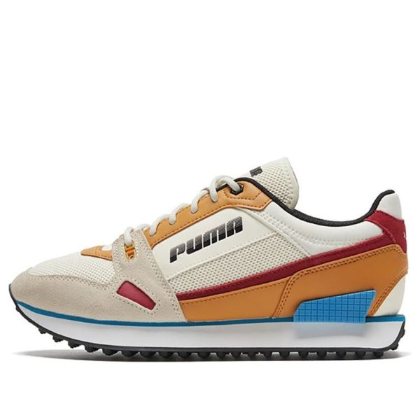 PUMA Mile Rider Rf Khaki/Yellow/White Low sneakers