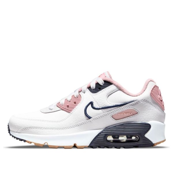 Nike Air Max 90 Leather SE White Pink Glaze