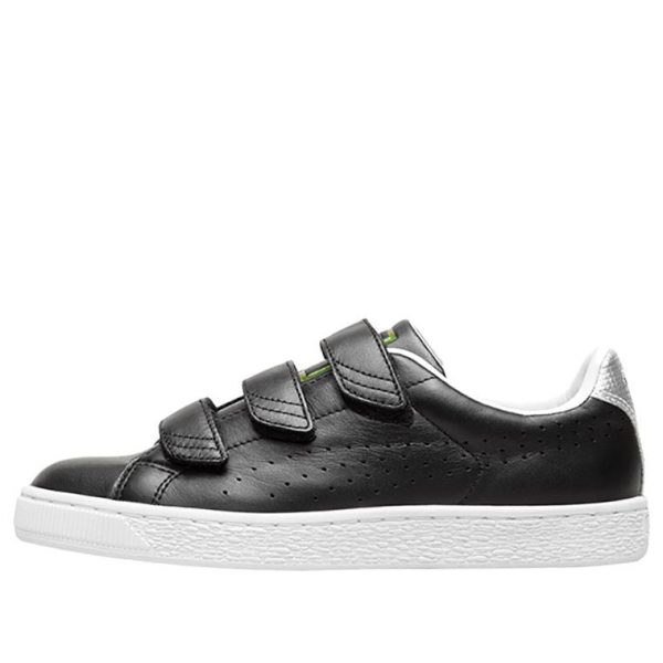 PUMA Basket Strap Explosive Black White