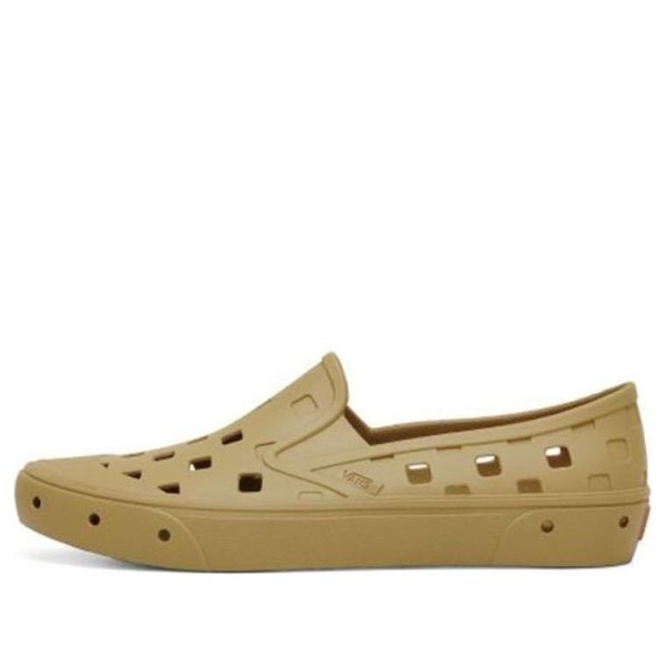 Vans Trek Slip-On Low Tops Casual Skateboarding Shoes Unisex Yellow