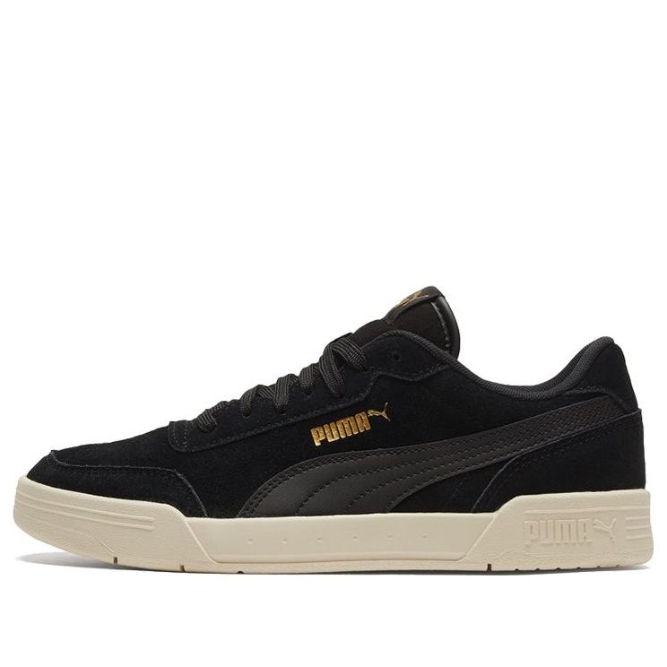 PUMA Caracal Suede Black White Gold