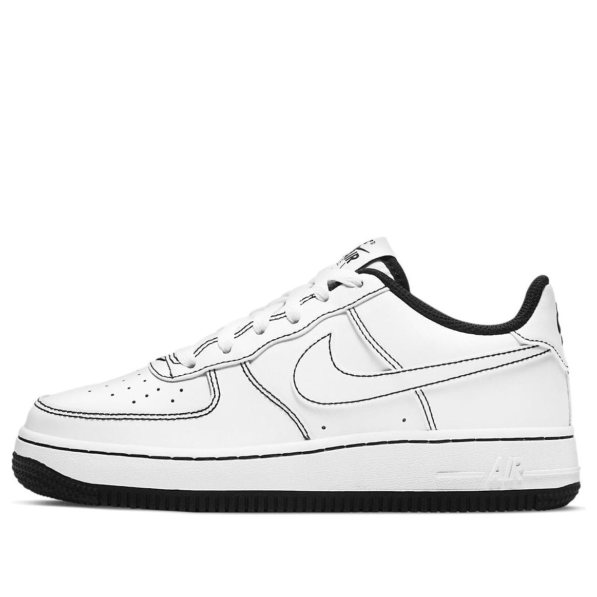 Nike Air Force 1 07 Low Contrast Stitch - White Black