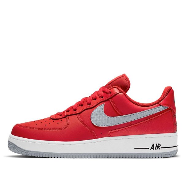 Nike Air Force 1 Low University Red Light Smoke Grey