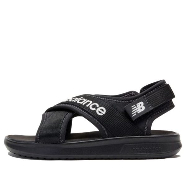 New Balance 650 Sandal Black White