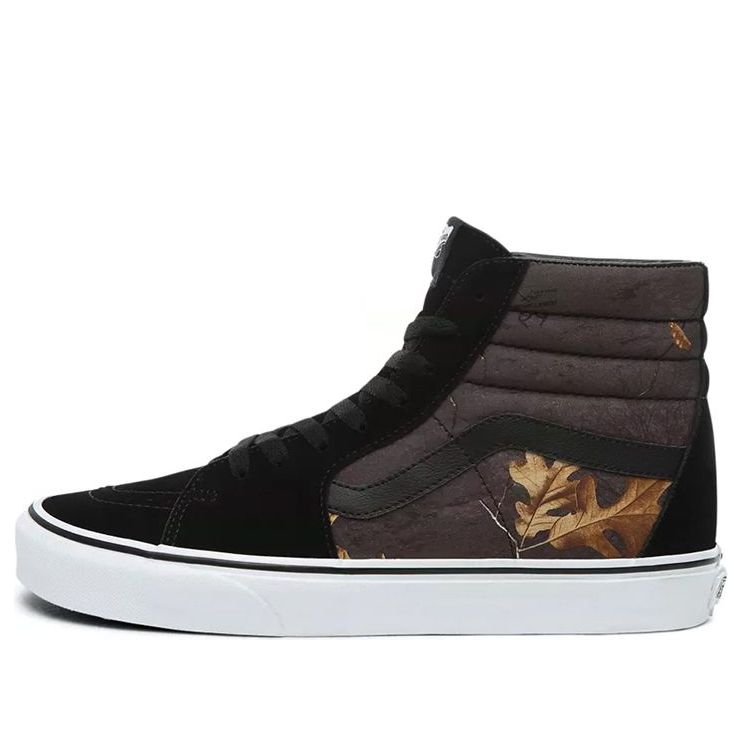 Realtree Xtra x Vans SK8-HI Crossover Casual Skateboarding Shoes Unisex Black White