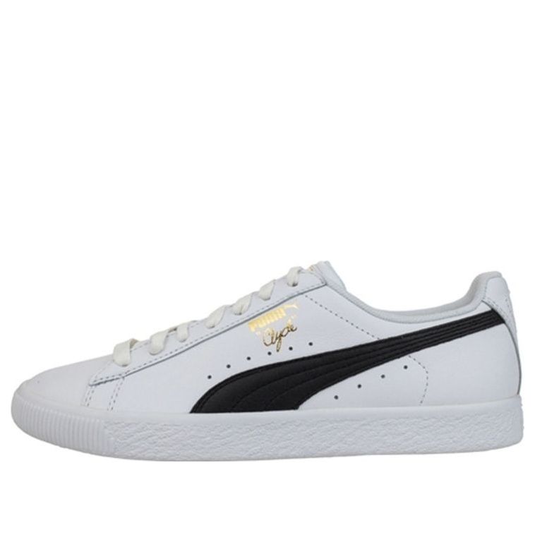 PUMA Clyde Core Foil White Black Gold