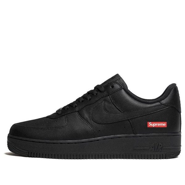 Nike x Supreme Air Force 1 Low Box Logo - Black