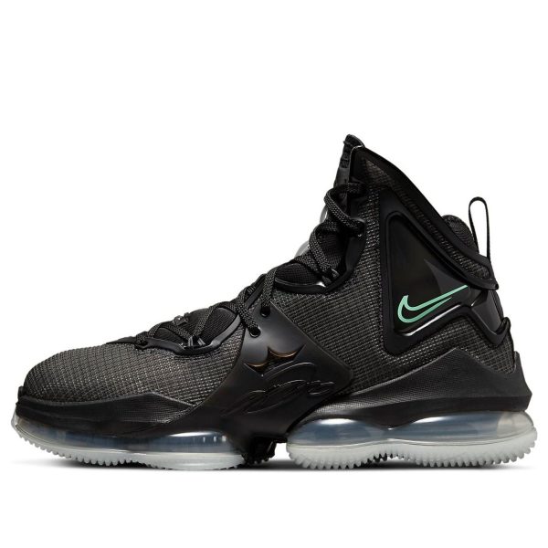 Nike LeBron 19 Black Green Glow
