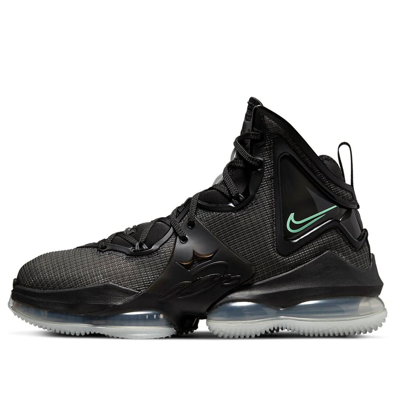 Nike LeBron 19 Black Green Glow