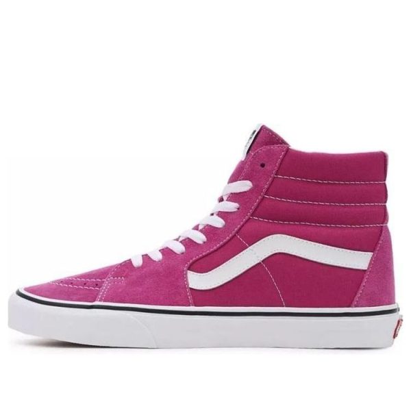 Vans Unisex SK8-Hi High-Top Sneakers Purple/Red/White