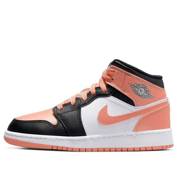 Air Jordan 1 Mid White Light Madder Root
