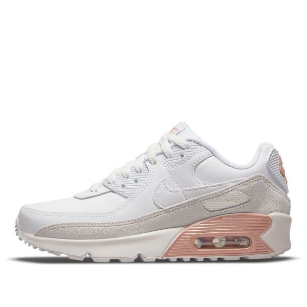 Nike Air Max 90 Leather White Metallic Red Bronze