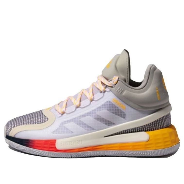 adidas D Rose 11 White Gold Tech Indigo