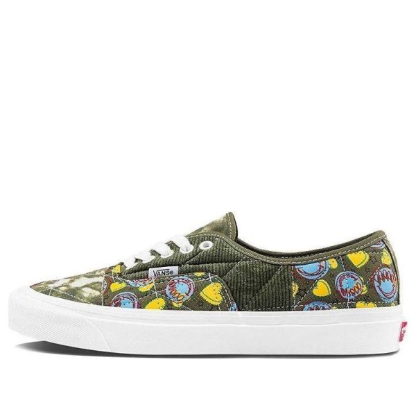 Vans UnisexAuthentic 44 Dx Anaheim Low-Top Casual Canvas Shoes Green
