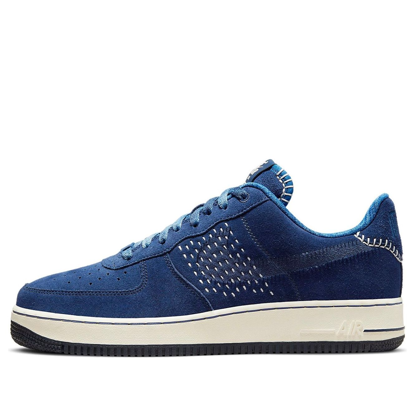 Nike Air Force 1 07 PRM The One Line Low Blue White Black