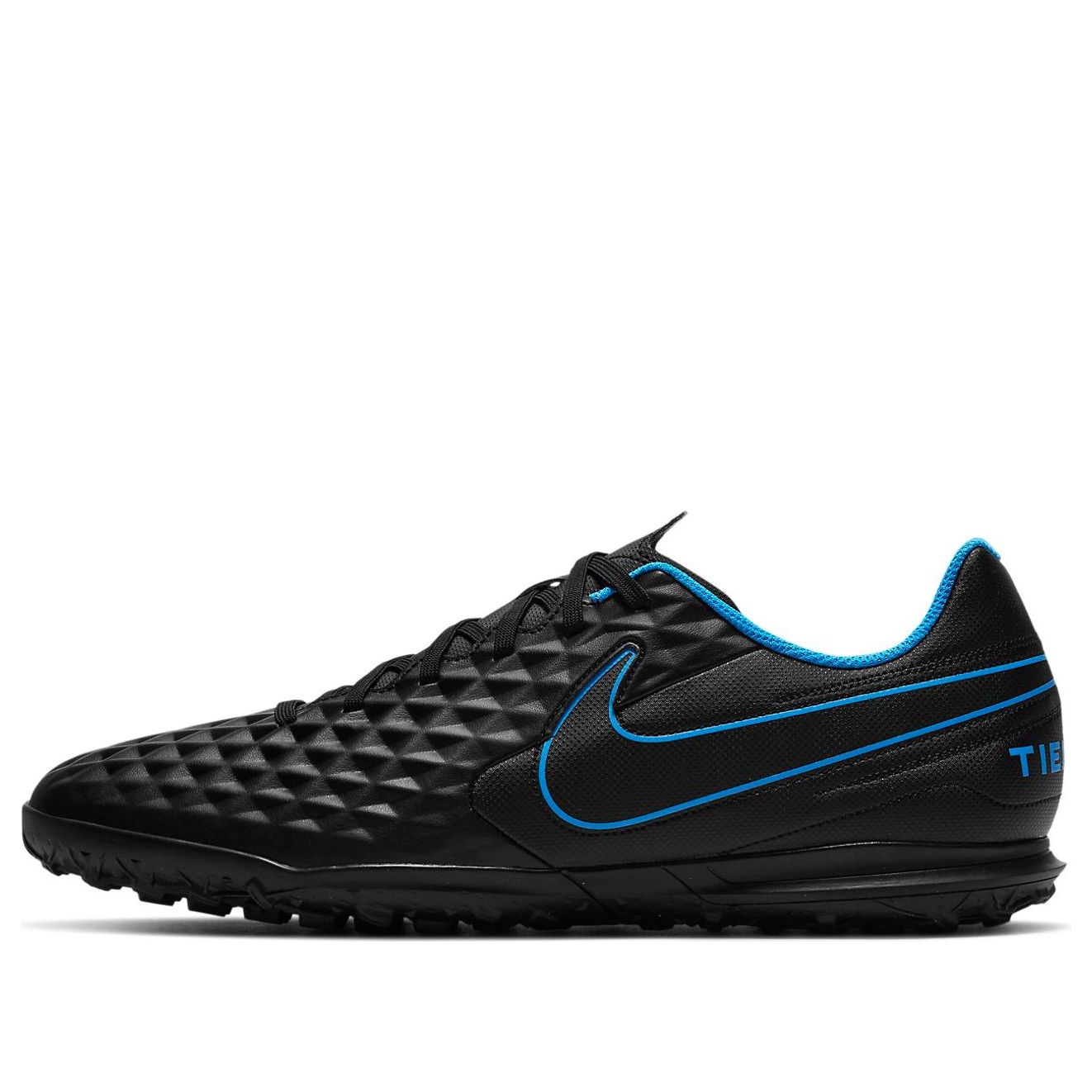 Nike Legend 8 Club TF Turf Black Light Blue