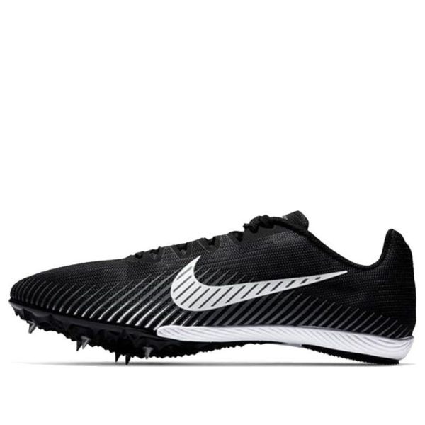 Nike Air Zoom Rival M 9 Spikes Black White