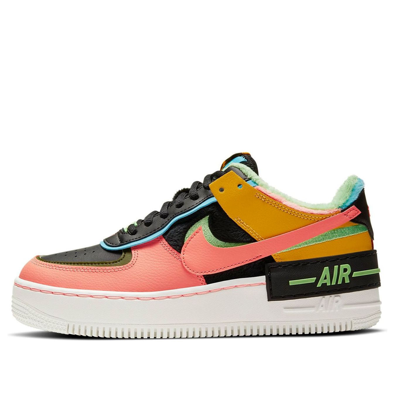 Nike Air Force 1 Shadow SE Solar Flare Atomic Pink