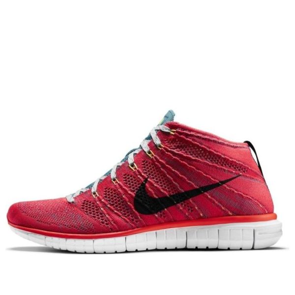 Nike Free Flyknit Chukka Bright Crimson