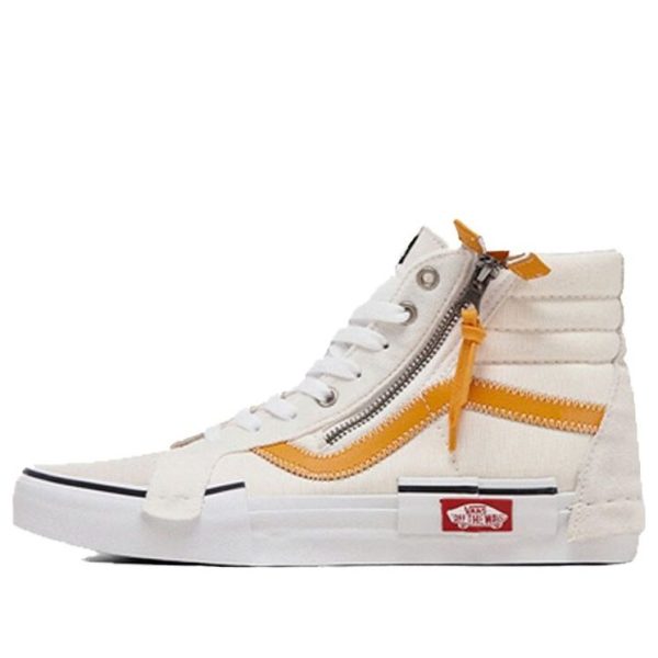 Vans SK8-HI Shoes White/Yellow