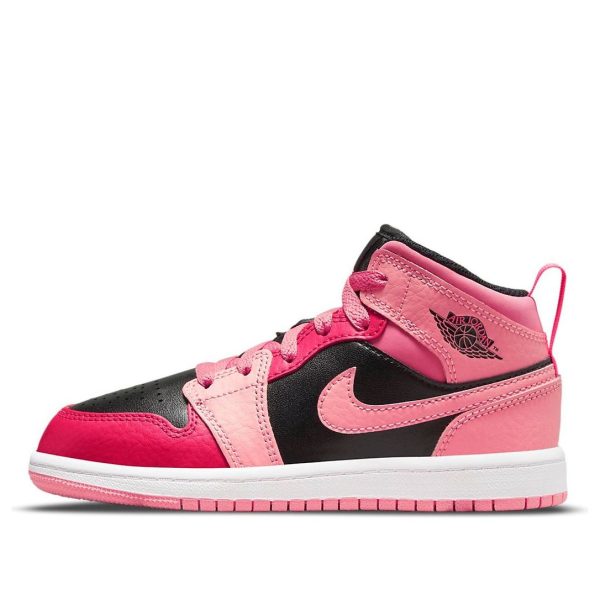 Air Jordan 1 Mid Coral Chalk