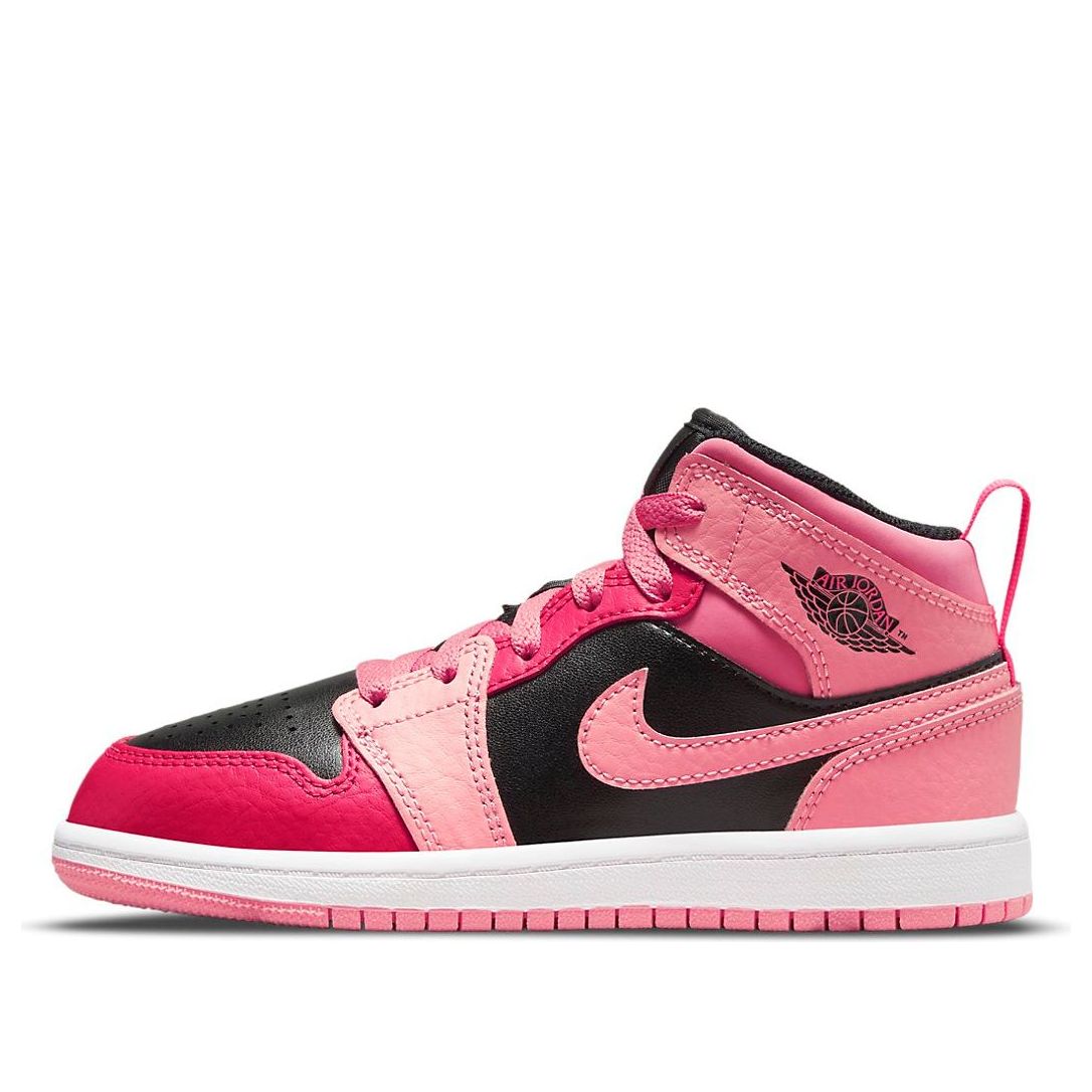 Air Jordan 1 Mid Coral Chalk