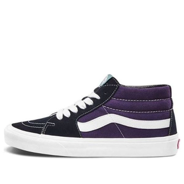 Vans SK8-Mid White Purple