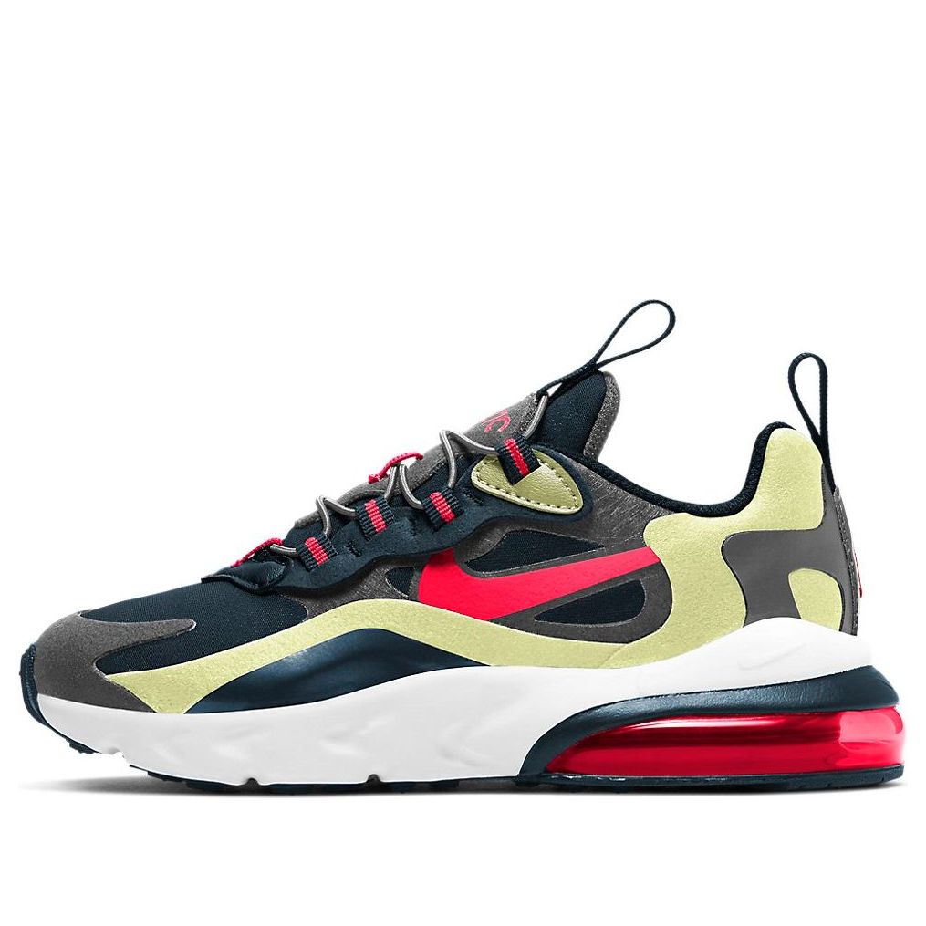 Nike Air Max 270 React Iron Grey Lime Crimson