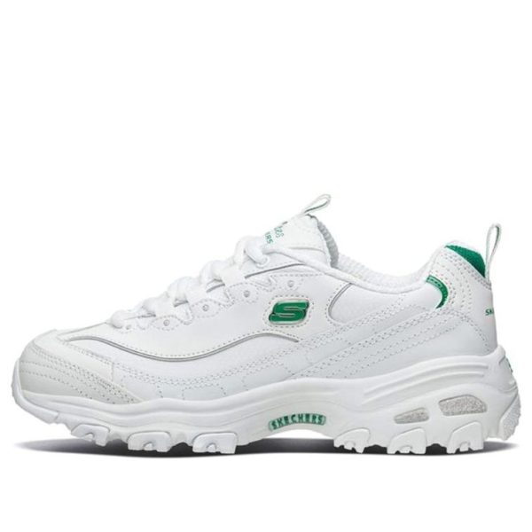 Skechers DLites White Green