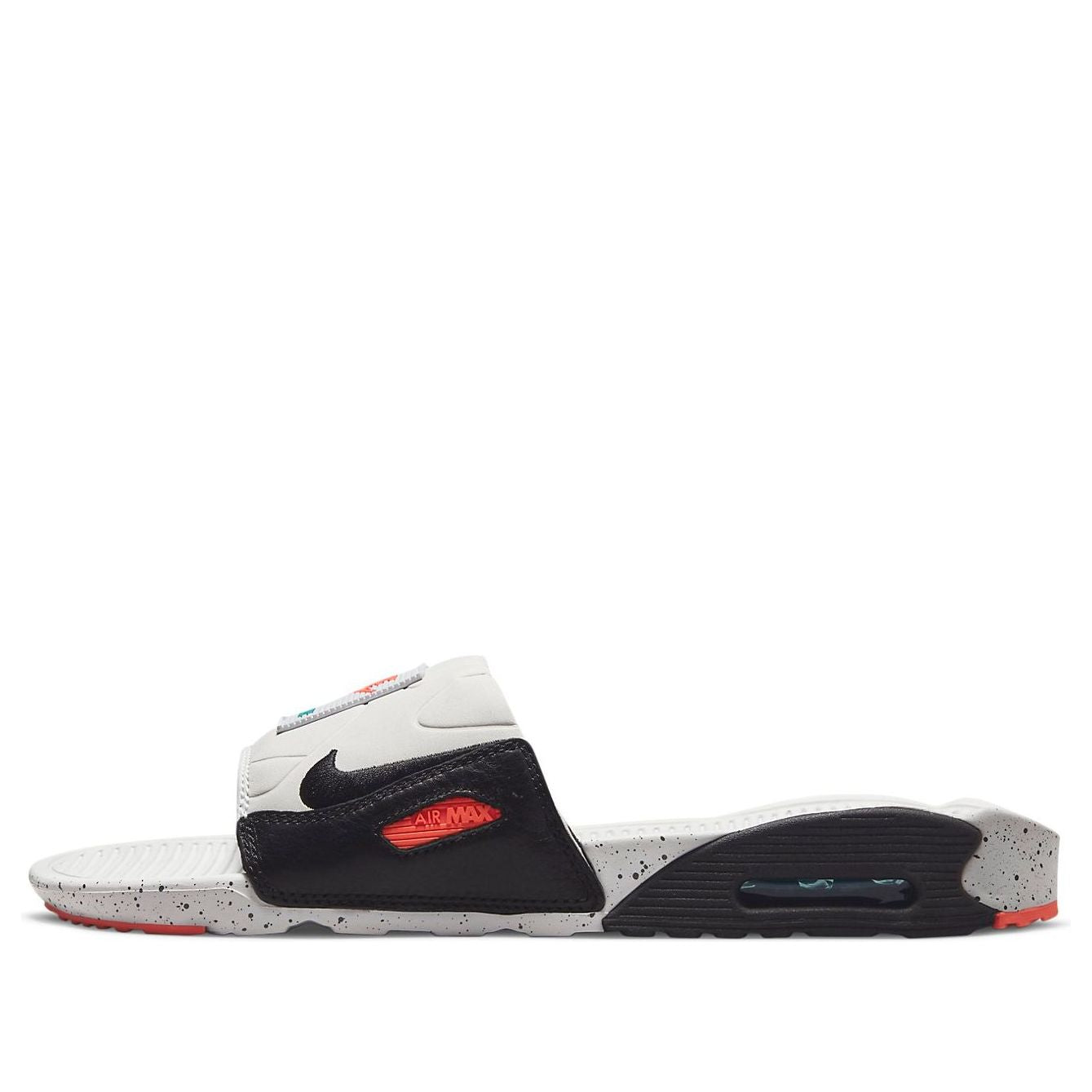 Nike Air Max 90 Slide White Turf Orange Speckled
