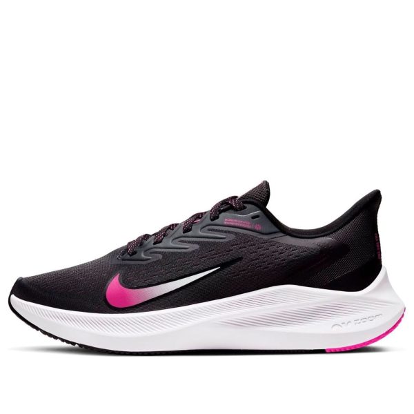 Nike Air Zoom Winflo 7 Dark Smoke Grey Fire Pink